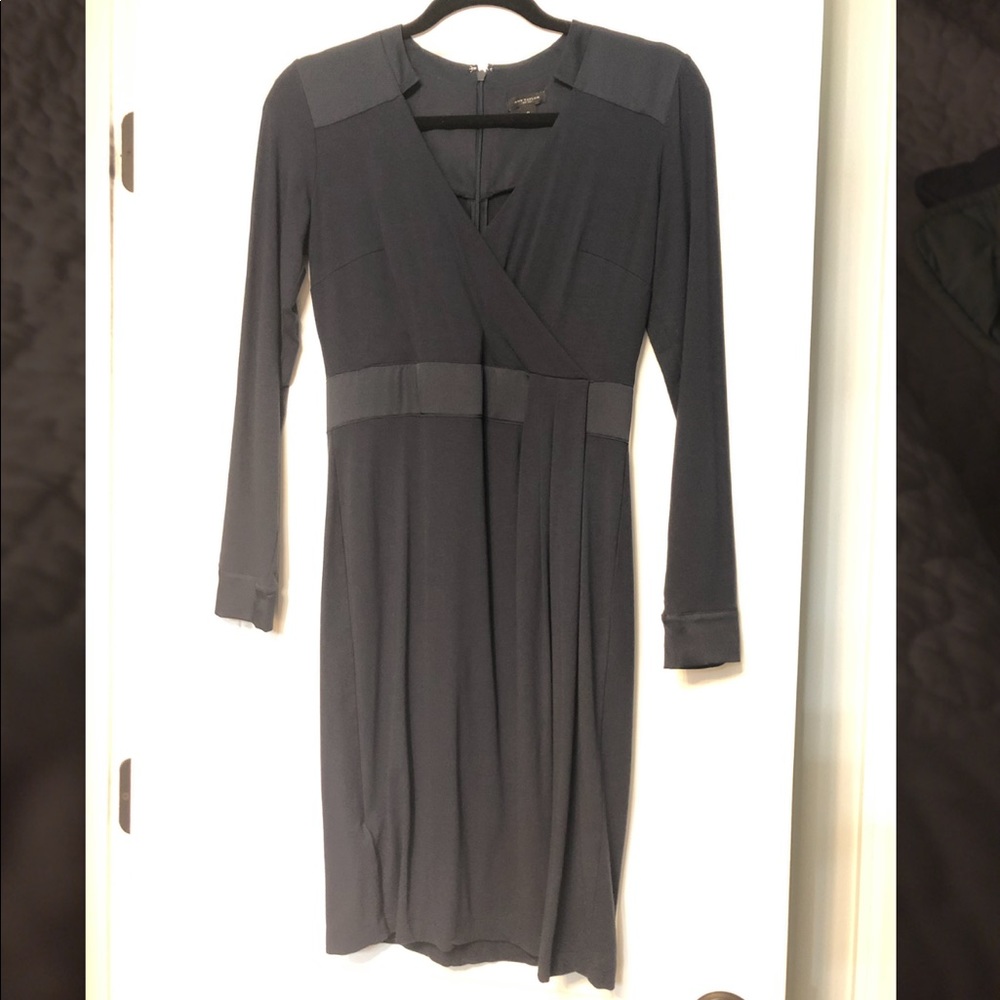 Ann Taylor size 0 navy blue dress